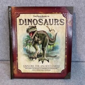 Field Guide to Dinosaurs Kids Book 70pc Model Kit Interactive Science Learning